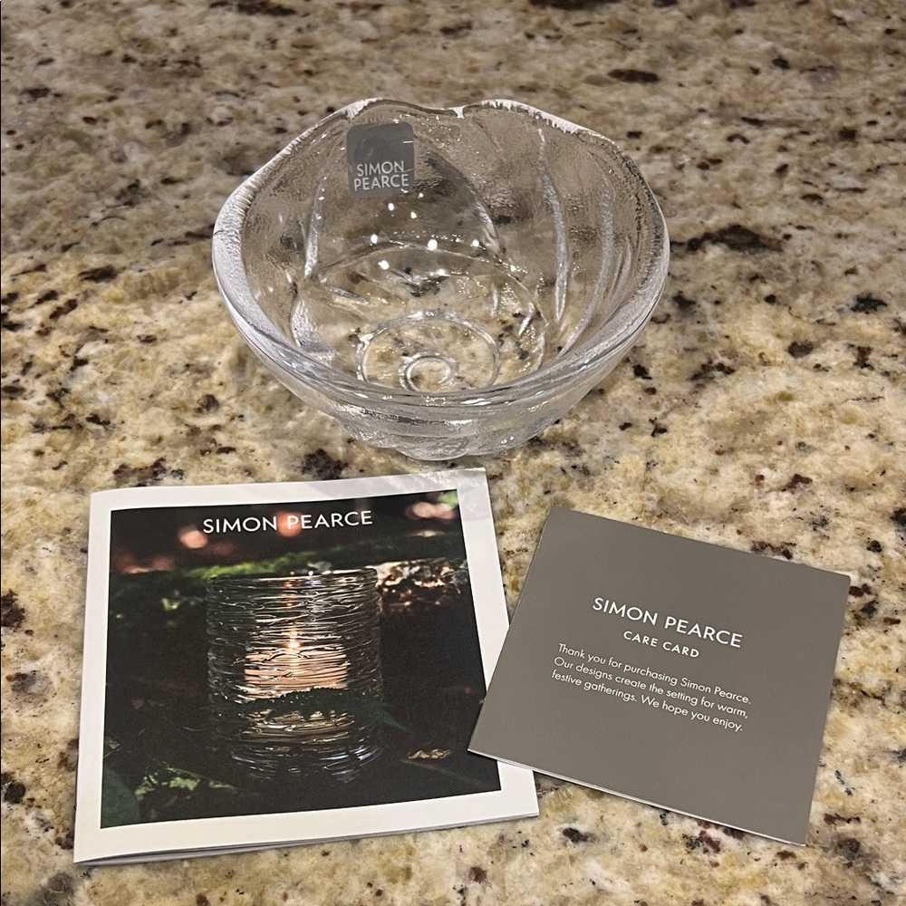 Simon Pearce Crystal Clear Bowl